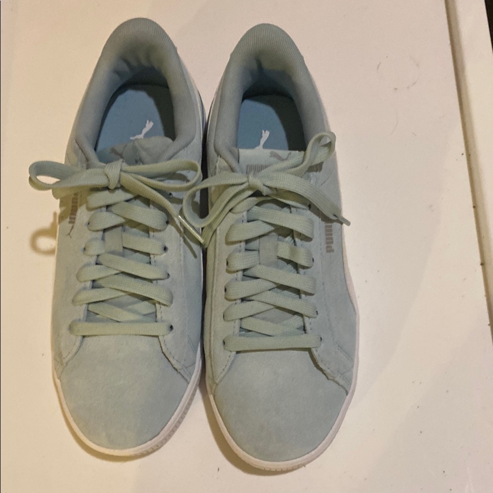 Puma Light Blue Sneakers New